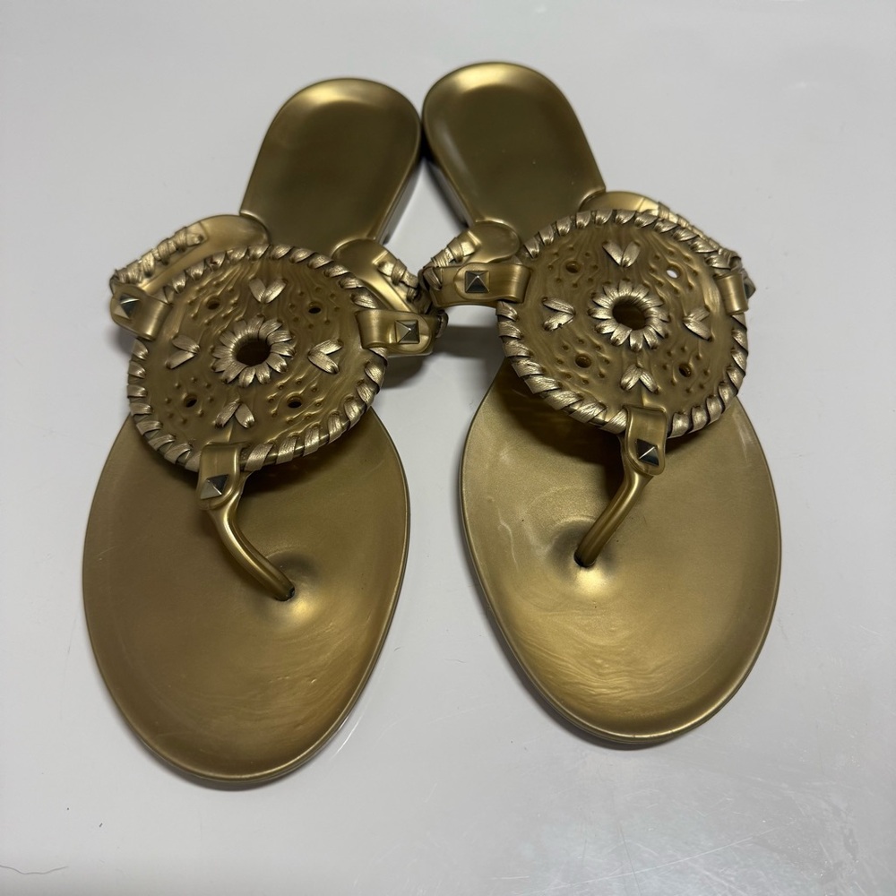Jack Roger's Jelly Georgica Thong Slip On Sandals